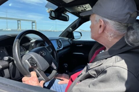 He drove one of the final cars to cross Baltimore’s Key Bridge before it collapsed