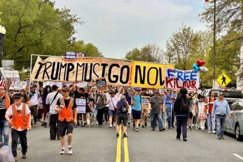 ‘Our rule of law means nothing’: Protestors in DC demand return of Kilmar Abrego Garcia