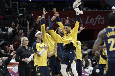 Pacers rout Wizards 162-109 for most points in NBA franchise history and most allowed by Washington