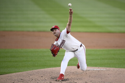 MItchell Parker works 8 innings of 1-hit ball as Nationals rout Orioles 7-0