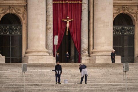The Latest: Pope Francis lies in state at St. Peter’s Basilica