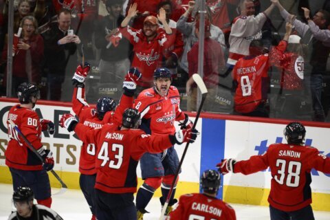 Alex Ovechkin makes more history with his first NHL playoff overtime goal