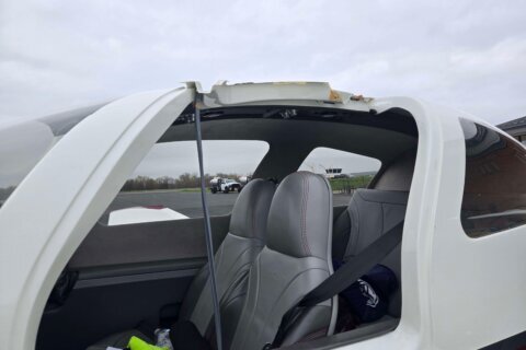 Authorities searching for cockpit door ripped off small plane over Loudoun County