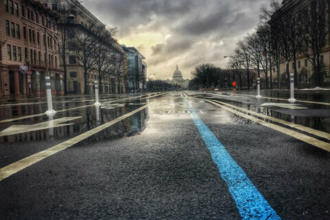 Dramatic shift in weather for Tuesday, after much-needed rain in DC area