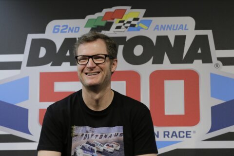 Dale Earnhardt Jr. shifts gears with his No. 8 logo to avoid potential conflict with Lamar Jackson