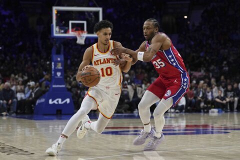 Hawks’ Risacher enters play-in as the last man standing from French players to top last 2 NBA drafts