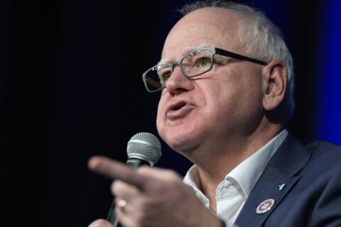 Gov. Tim Walz pledges to protect Minnesota from the ‘chaos’ he says Trump has unleashed on the world