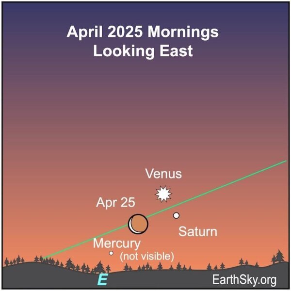 chart of planets and moon
