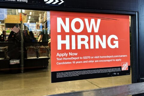 Monthly unemployment ticks up in Va., remains unchanged in Md.