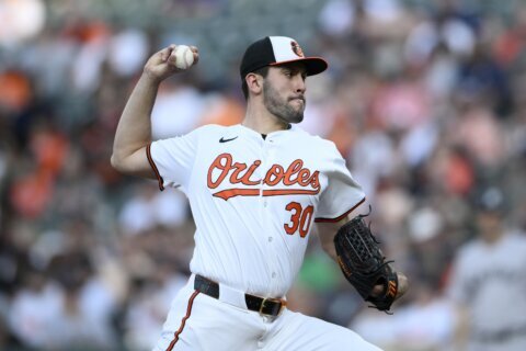 Orioles’ Rodriguez diagnosed with lat strain, will resume throwing in ‘couple of weeks’