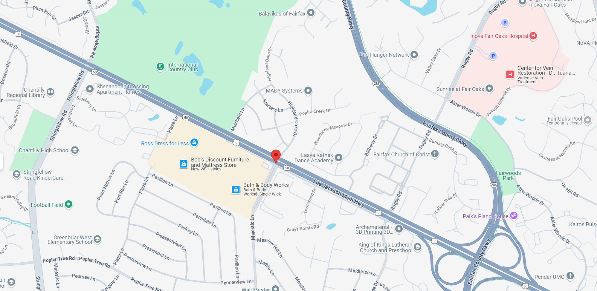 google map screenshot