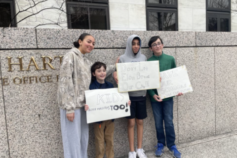 ‘Vote no’: Kids on Capitol Hill have a message for Senators on the budget resolution